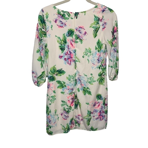 GiBiu Long Sleeve Boho Floral Mini Dress Size Small - Picture 4 of 7
